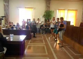 12.10.15 αντιπροσωπεία της Ομοσπονδίας Ελληνικών Συλλόγων Ουκρανίας στο Λάτσειο