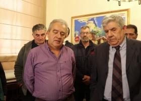 Συνάντηση του Δημάρχου κ  Γαβριήλ Λιατσή με τους οδηγούς του Δήμου Πύργου