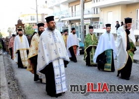 Πύργος-Μεταφορά της εικόνας του Αγ Χαραλάμπους 2016 - myilianews.gr