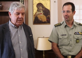 Επίσκεψη Νέου Διοικητή ΣΕΤΤΗΛ στο Δήμαρχο