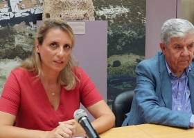 Κοινή συνέντευξη τύπου στο αρχαιολογικό μουσείο πύργου